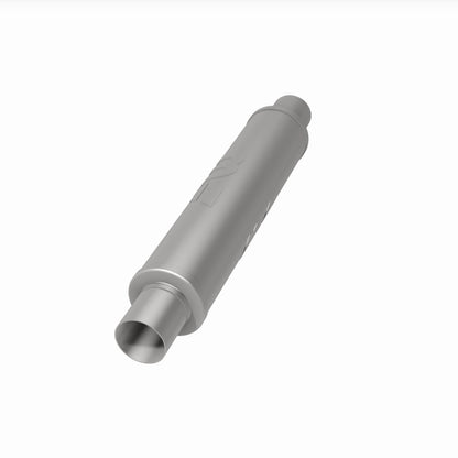 Straight-Through Performance Muffler; 2.5in. Center/Center; 4x18x4 Body by MagnaFlow Exhaust Products