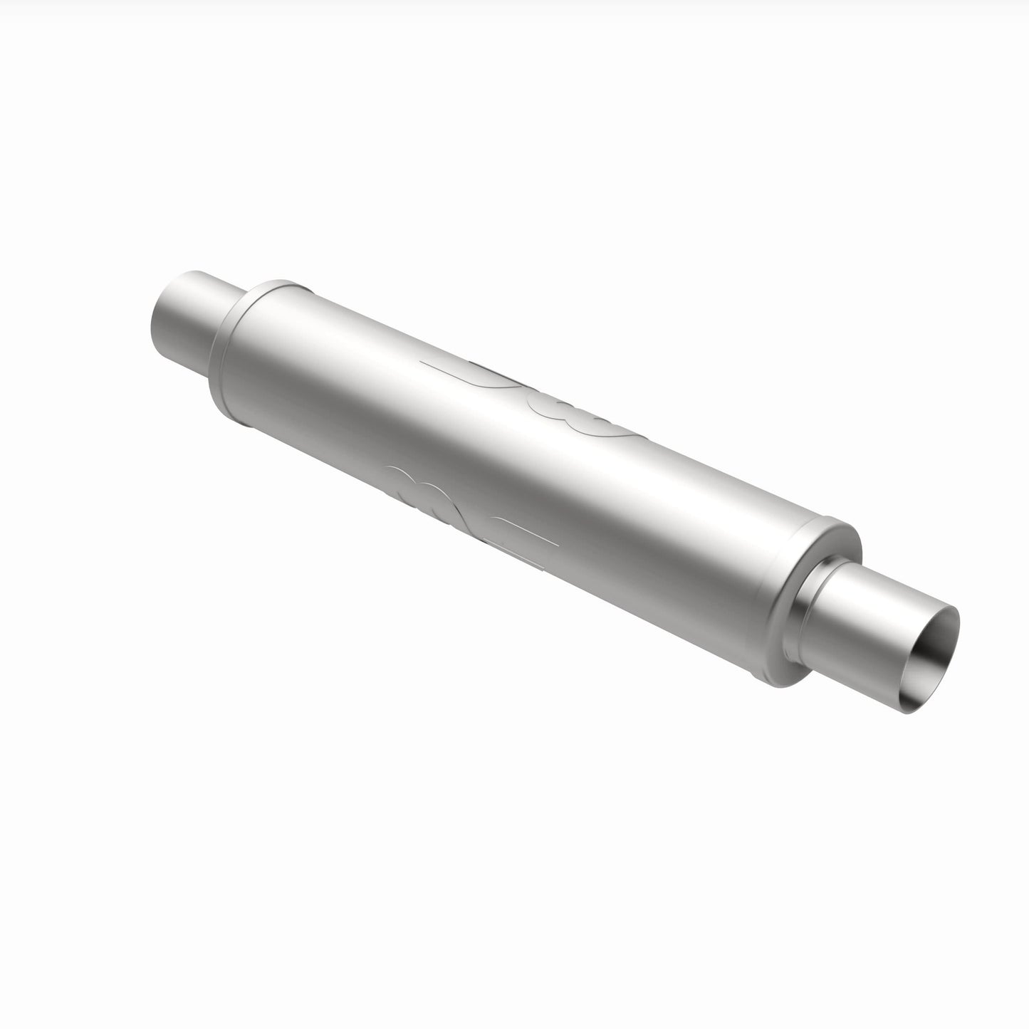Straight-Through Performance Muffler; 2.5in. Center/Center; 4x18x4 Body by MagnaFlow Exhaust Products