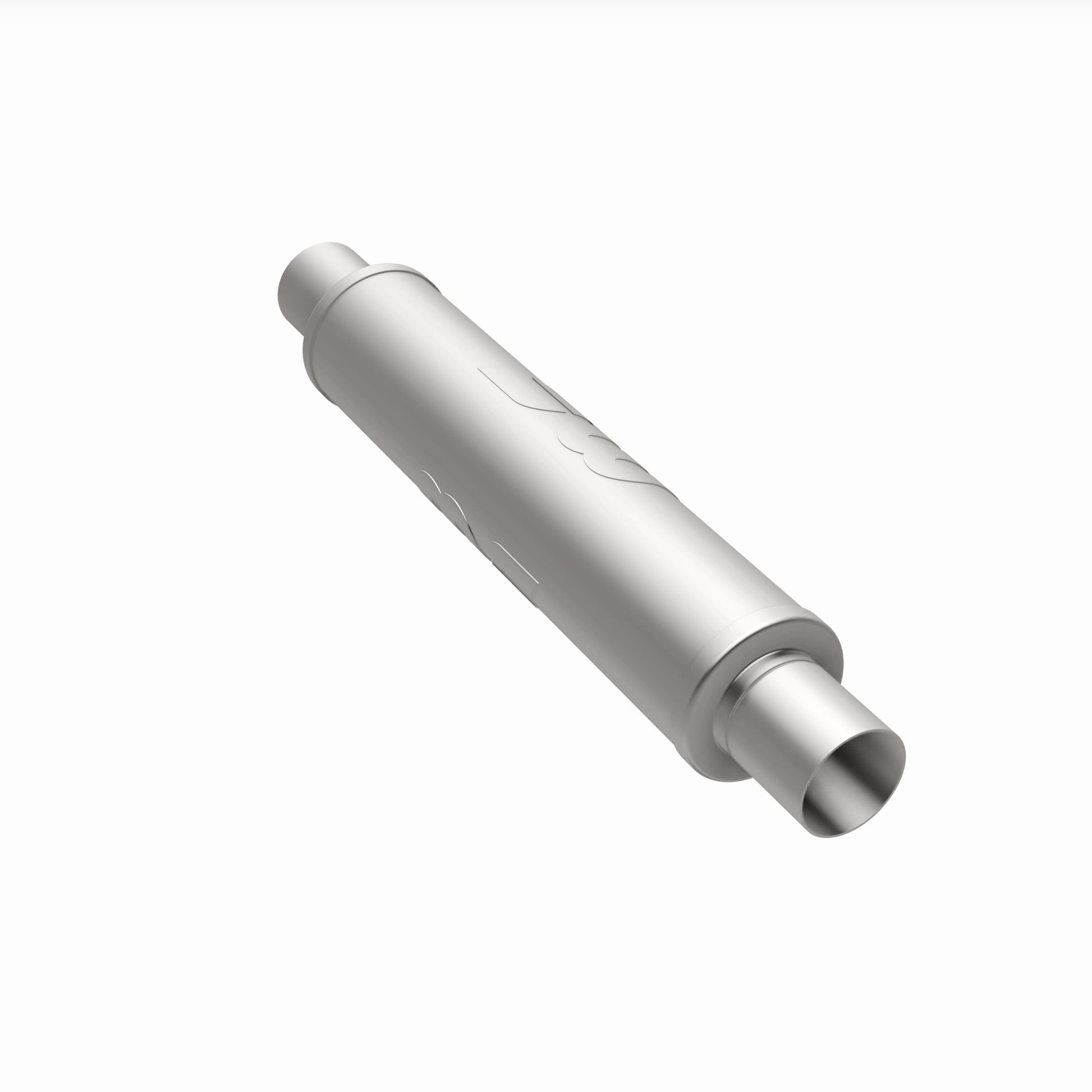 Straight-Through Performance Muffler; 2.5in. Center/Center; 4x18x4 Body by MagnaFlow Exhaust Products