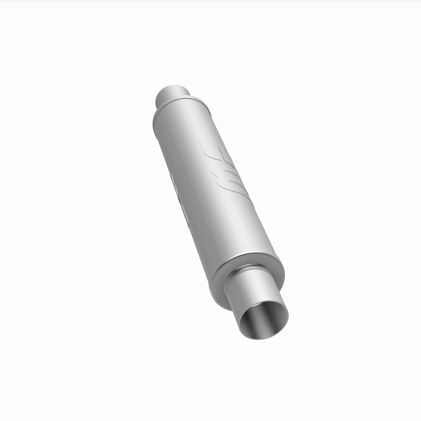 Straight-Through Performance Muffler; 2.5in. Center/Center; 4x18x4 Body by MagnaFlow Exhaust Products