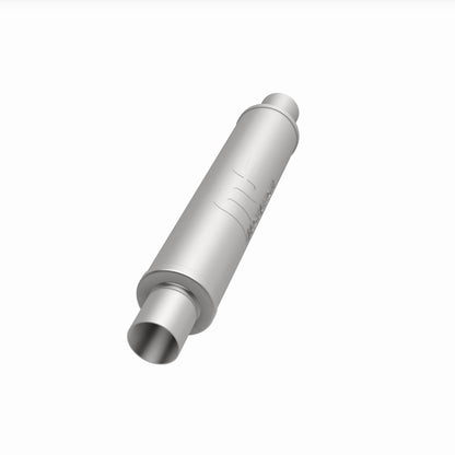 Straight-Through Performance Muffler; 2.5in. Center/Center; 4x18x4 Body by MagnaFlow Exhaust Products