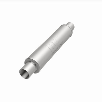 Straight-Through Performance Muffler; 2.5in. Center/Center; 4x18x4 Body by MagnaFlow Exhaust Products