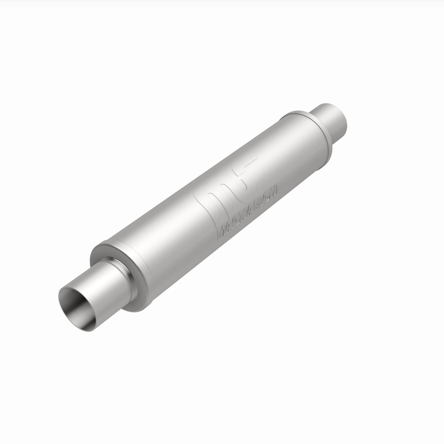 Straight-Through Performance Muffler; 2.5in. Center/Center; 4x18x4 Body by MagnaFlow Exhaust Products