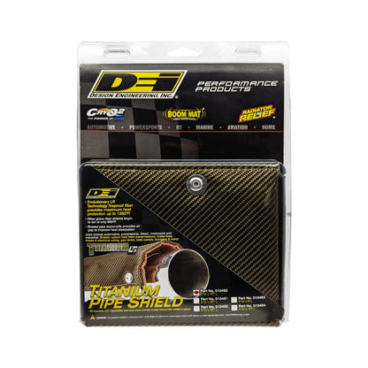 Pipe Shield Titanium 6in x 12in by Design Engineering