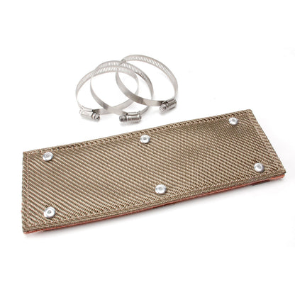 Pipe Shield Titanium 6in x 12in by Design Engineering