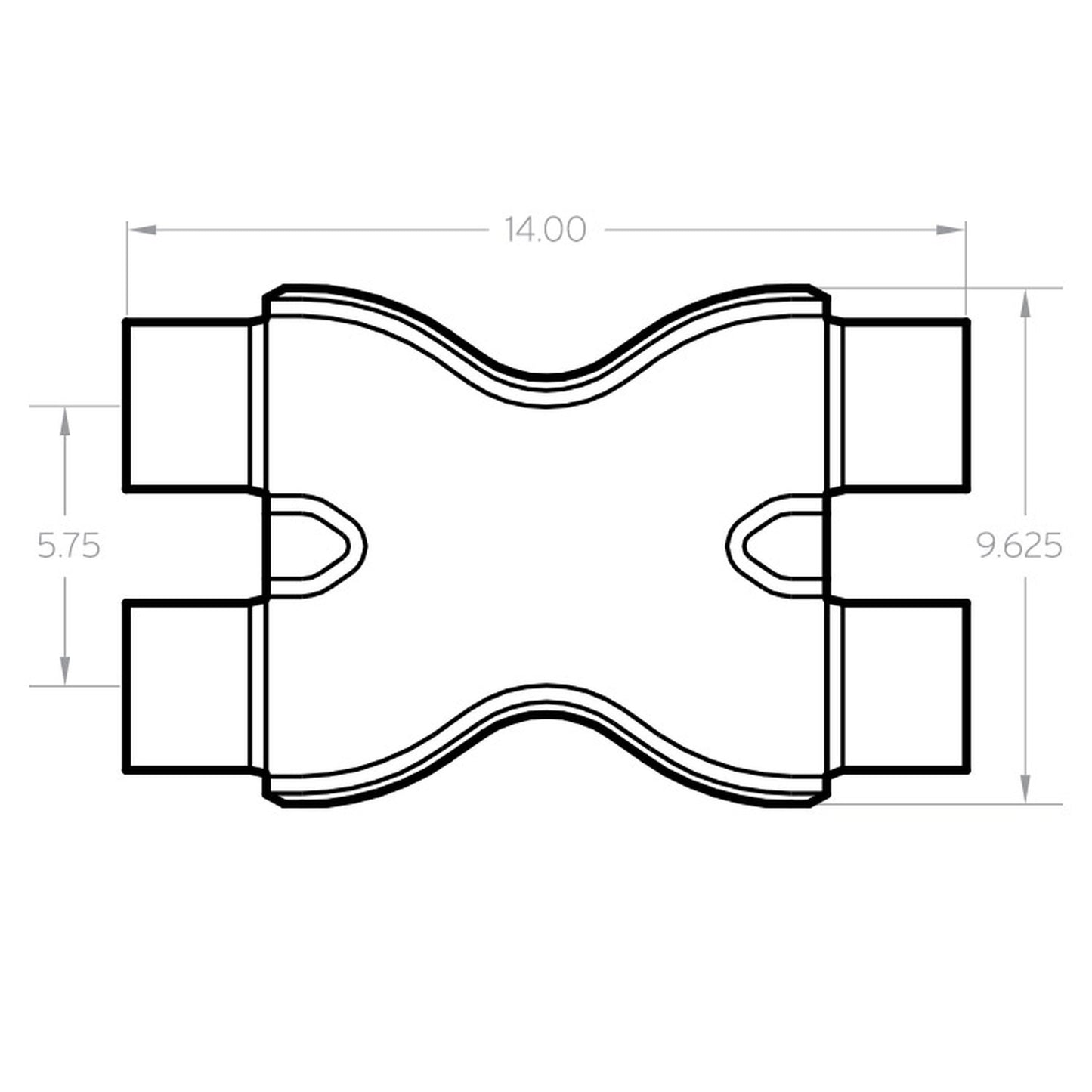 Magnaflow Exhaust X-Pipe - 3.00in. by MagnaFlow Exhaust Products