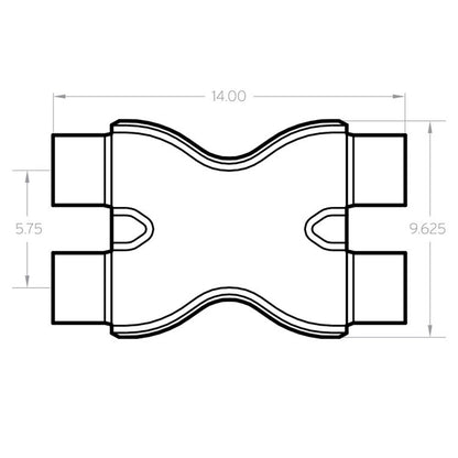 Magnaflow Exhaust X-Pipe - 3.00in. by MagnaFlow Exhaust Products