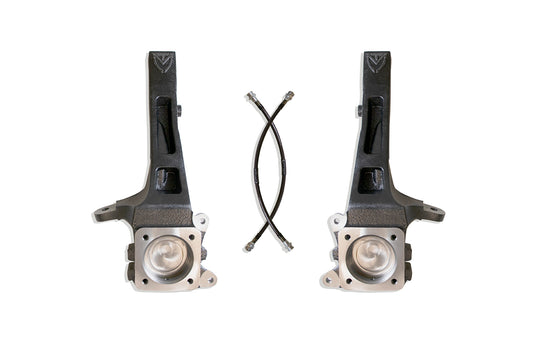 4" LIFT SPINDLES W/ BRAKE LINES by MaxTrac