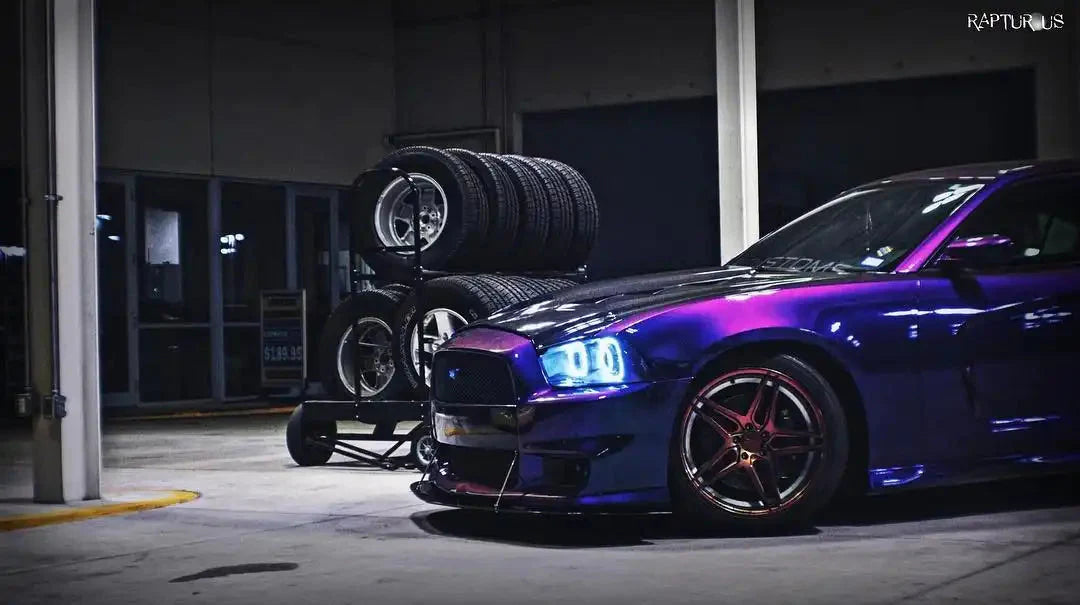 ORACLE Lighting 2011-2014 Dodge Charger LED Headlight Halo Kit by ORACLE Lighting