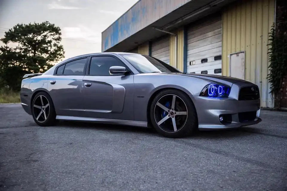 ORACLE Lighting 2011-2014 Dodge Charger LED Headlight Halo Kit by ORACLE Lighting