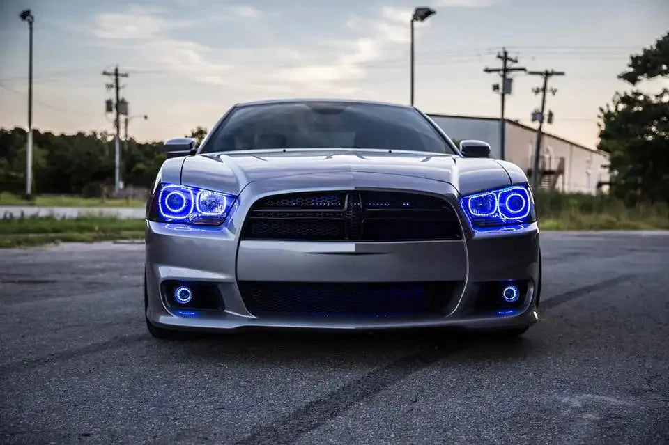 ORACLE Lighting 2011-2014 Dodge Charger LED Headlight Halo Kit by ORACLE Lighting