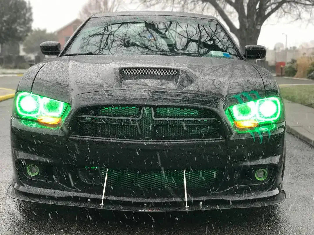 ORACLE Lighting 2011-2014 Dodge Charger LED Headlight Halo Kit by ORACLE Lighting