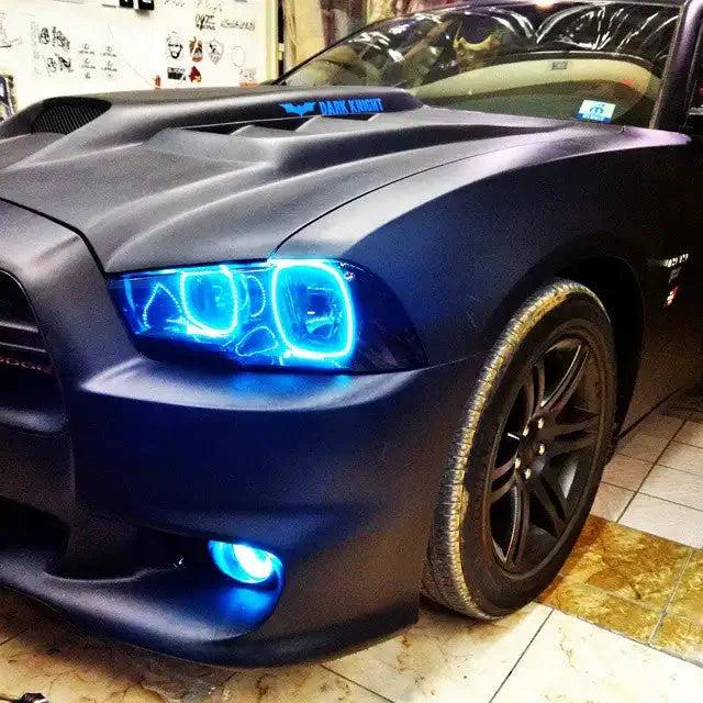 ORACLE Lighting 2011-2014 Dodge Charger LED Headlight Halo Kit by ORACLE Lighting