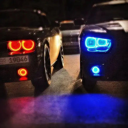 ORACLE Lighting 2011-2014 Dodge Charger LED Headlight Halo Kit by ORACLE Lighting