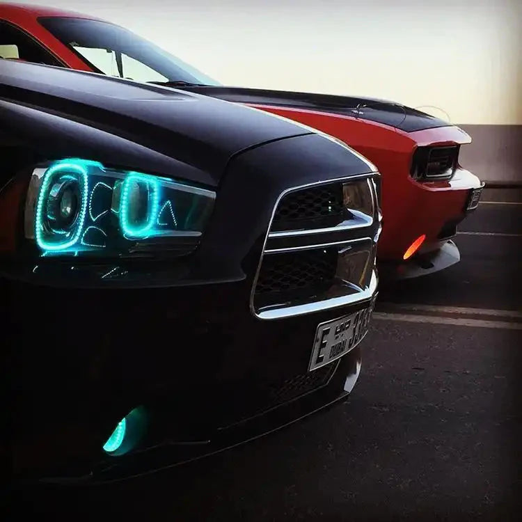 ORACLE Lighting 2011-2014 Dodge Charger LED Headlight Halo Kit by ORACLE Lighting