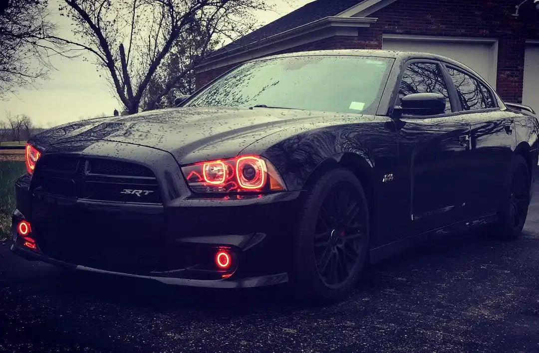 ORACLE Lighting 2011-2014 Dodge Charger LED Headlight Halo Kit by ORACLE Lighting