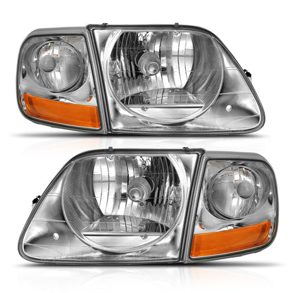 Crystal Headlight G2 Clear With Parking Light by ANZO USA