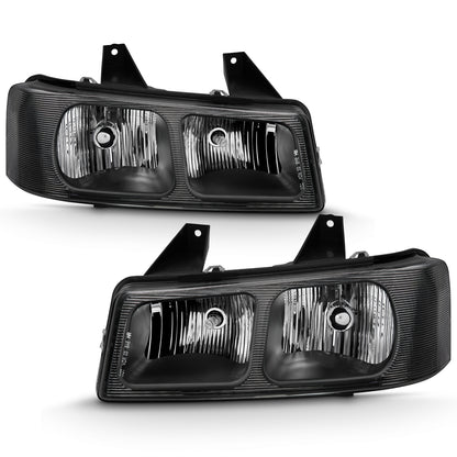 Crystal Headlight Black by ANZO USA
