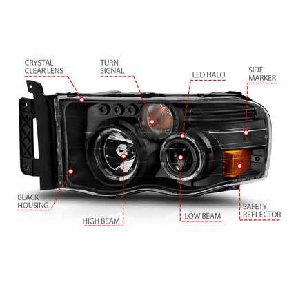 Projector Headlight by ANZO USA