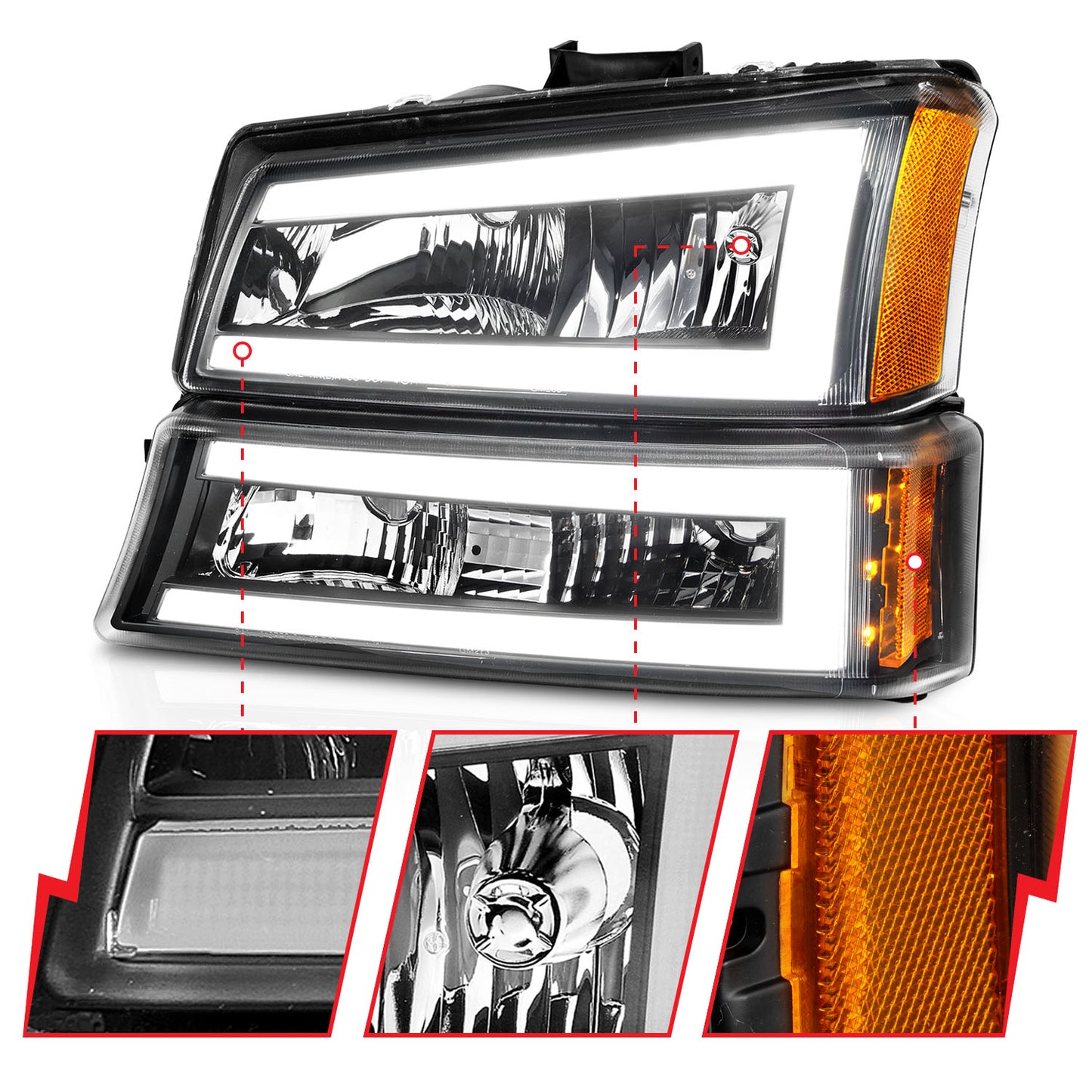 Headlight Assembly by ANZO USA