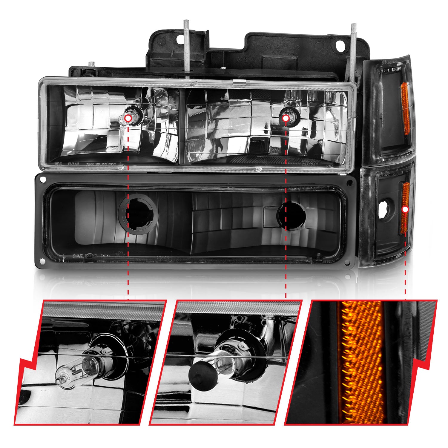 Headlight Assembly by ANZO USA