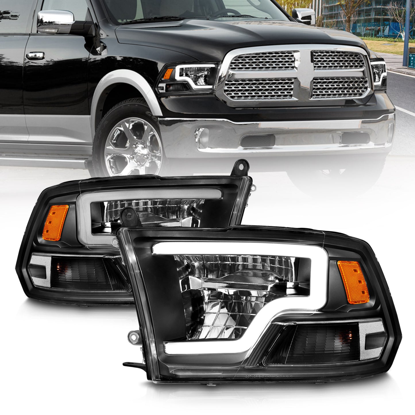 LED Projector Headlight by ANZO USA