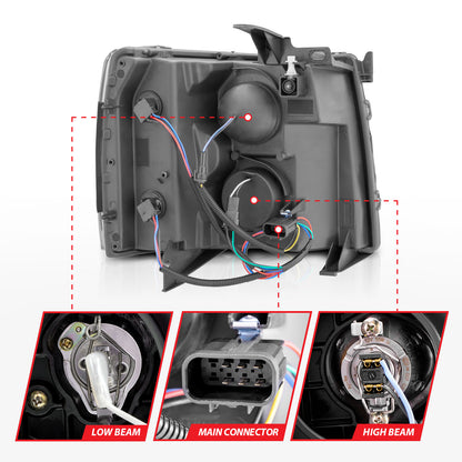 Projector Headlight by ANZO USA