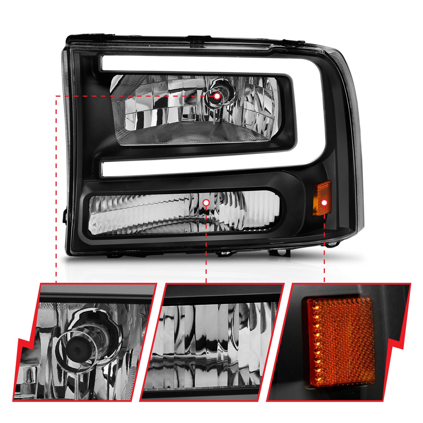 Headlight Assembly by ANZO USA