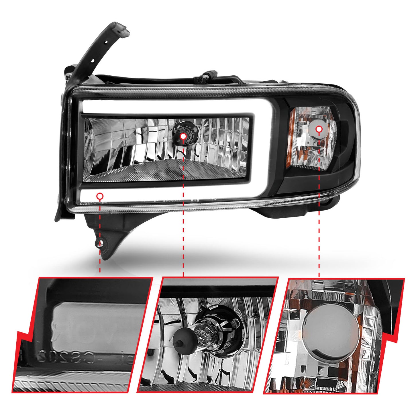 Headlight Assembly by ANZO USA