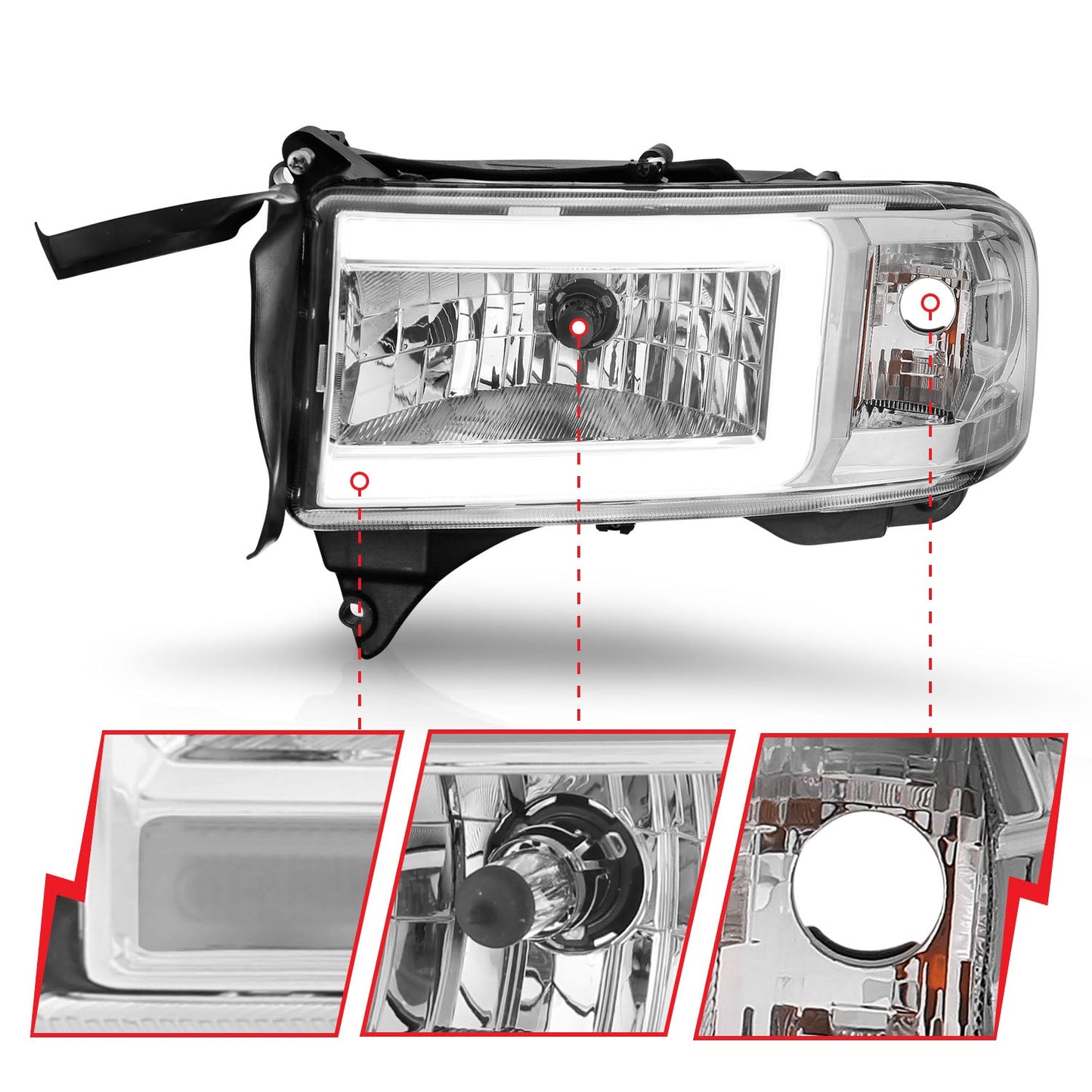 Headlight Assembly by ANZO USA