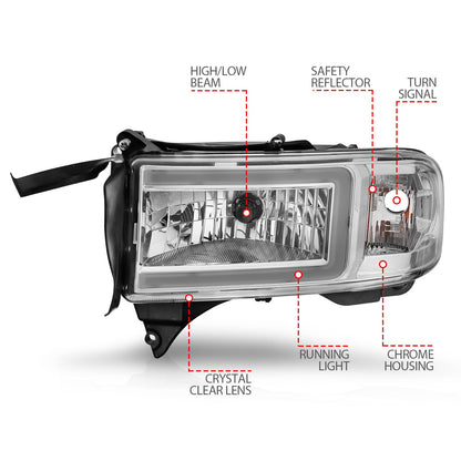 Headlight Assembly by ANZO USA