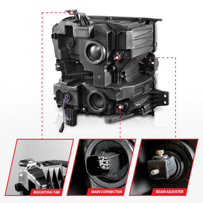 LED Projector Headlight by ANZO USA