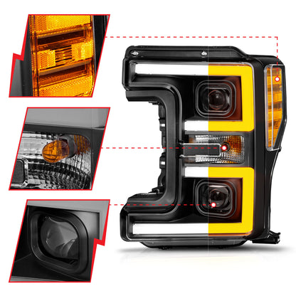 LED Projector Headlight by ANZO USA