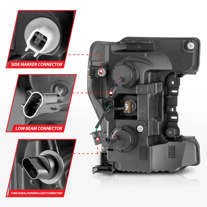 LED Projector Headlight by ANZO USA