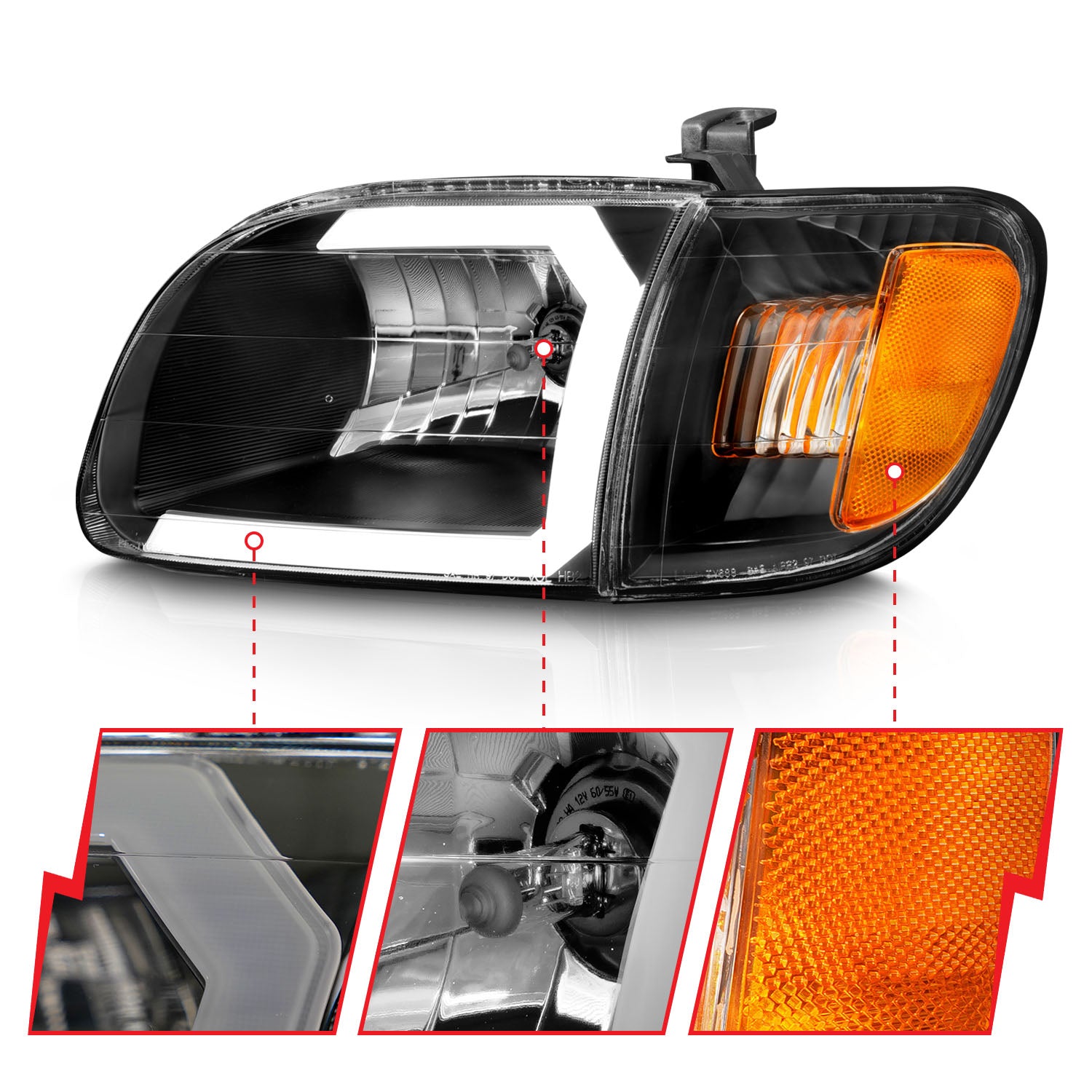 Headlight Assembly by ANZO USA