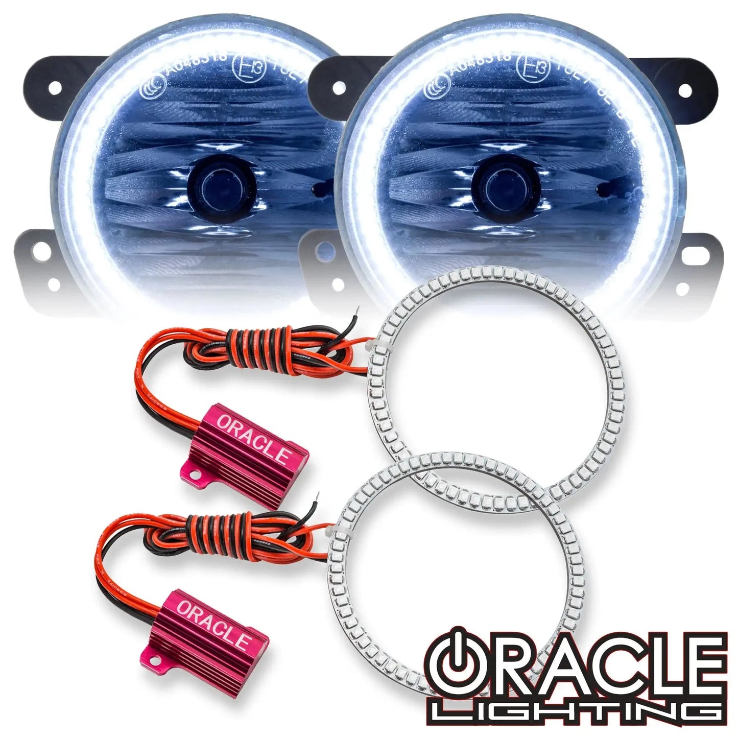 ORACLE Lighting 2011-2014 Dodge Charger LED Fog Light Halo Kit by ORACLE Lighting