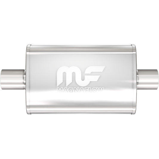 Magnaflow Straight-Through Performance Muffler; 3in. Center/Center; 4x14x9 Body by MagnaFlow Exhaust Products