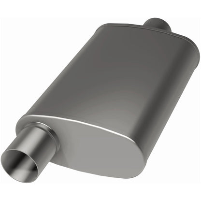 Magnaflow Straight-Through Performance Muffler; 2in. Offset/Center; 4x14x9 Body by MagnaFlow Exhaust Products