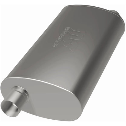 Straight-Through Performance Muffler; 2.5in. Offset/Offset; 4x14x9 Body by MagnaFlow Exhaust Products
