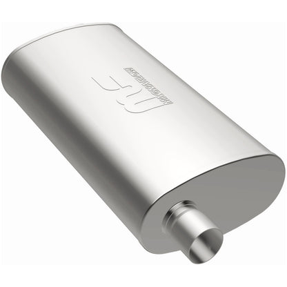 Straight-Through Performance Muffler; 2.5in. Offset/Offset; 4x18x9 Body by MagnaFlow Exhaust Products