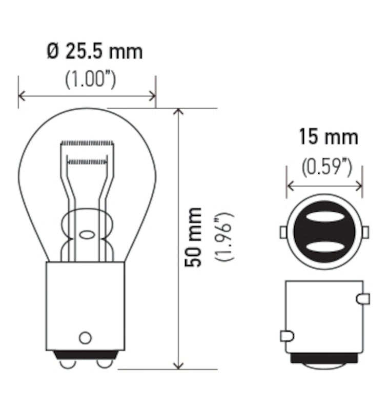 Turn Signal Light Bulb by Hella