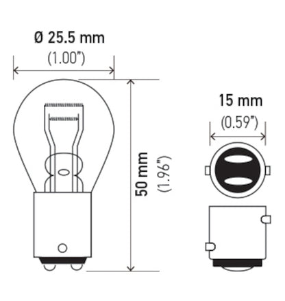 Turn Signal Light Bulb by Hella