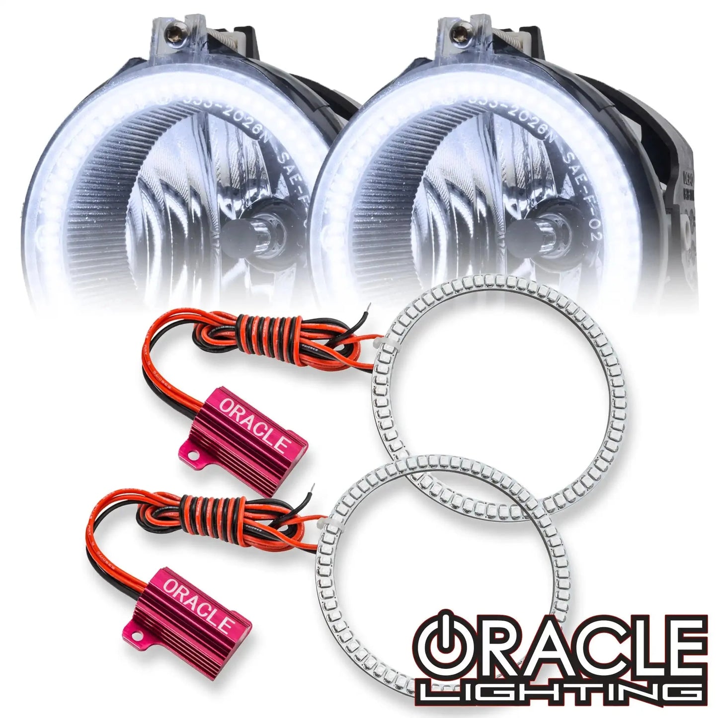 ORACLE Lighting 2013-2014 Ford Mustang Shelby/Roush/GT500 LED Fog Light Halo Kit by ORACLE Lighting