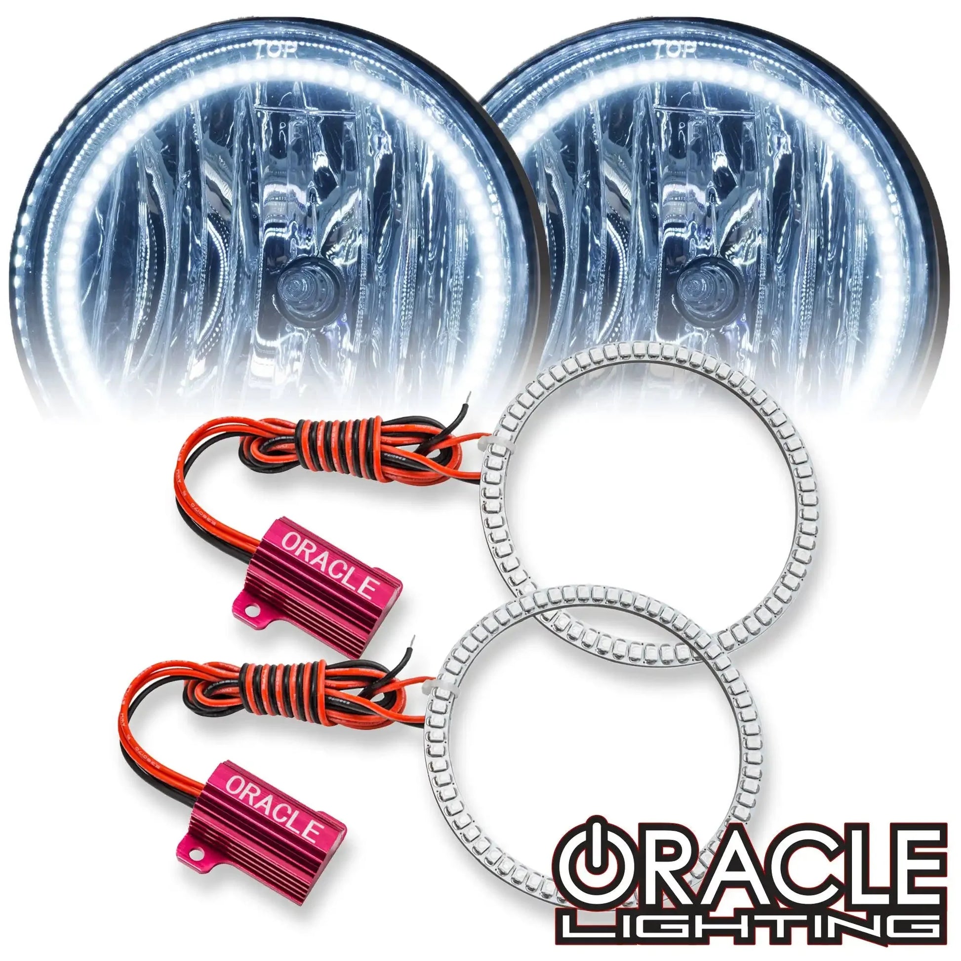 ORACLE Lighting 2007-2013 GMC Sierra LED Fog Light Halo Kit by ORACLE Lighting