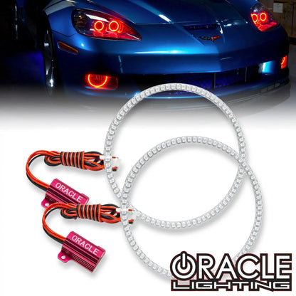 ORACLE Lighting 2005-2013 Chevrolet Corvette C6 LED Fog Light Halo Kit by ORACLE Lighting