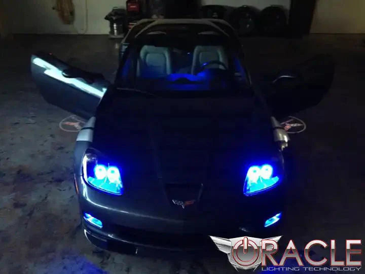 ORACLE Lighting 2005-2013 Chevrolet Corvette C6 LED Fog Light Halo Kit by ORACLE Lighting