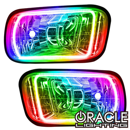 ORACLE Lighting 2009-2015 RAM 1500 ColorSHIFT Surface Mount Fog Light Halo Kit by ORACLE Lighting