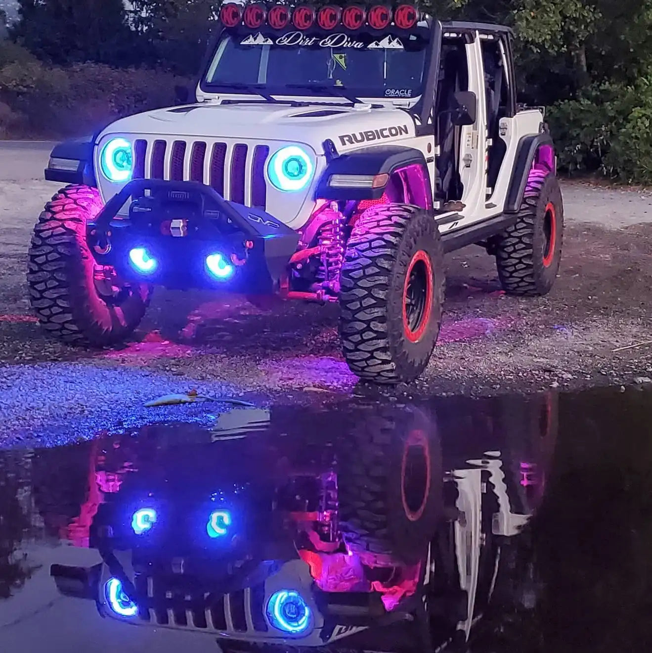 ORACLE Lighting ColorSHIFT Underbody Wheel Well Rock Light Kit by ORACLE Lighting