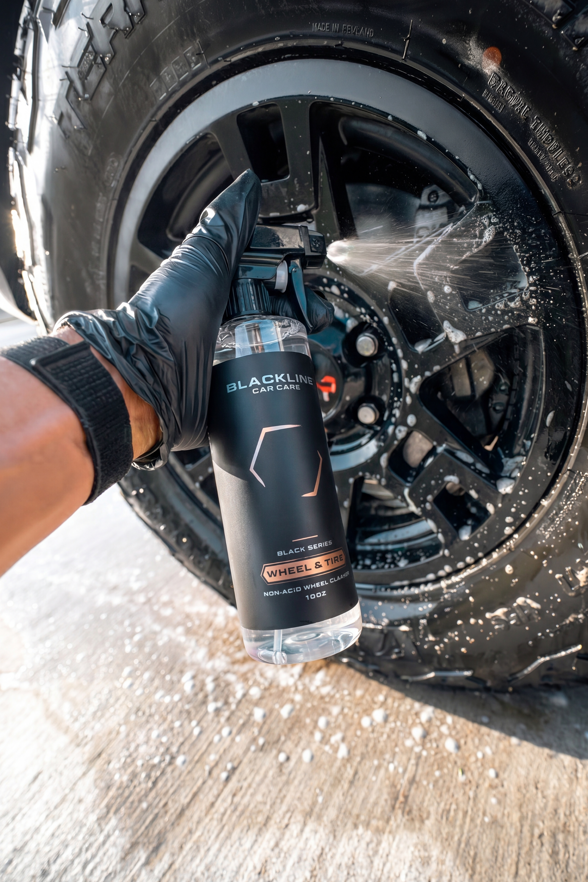 BLACKLINE® WHEEL N' TIRE CLEANER by Blackline Car Care