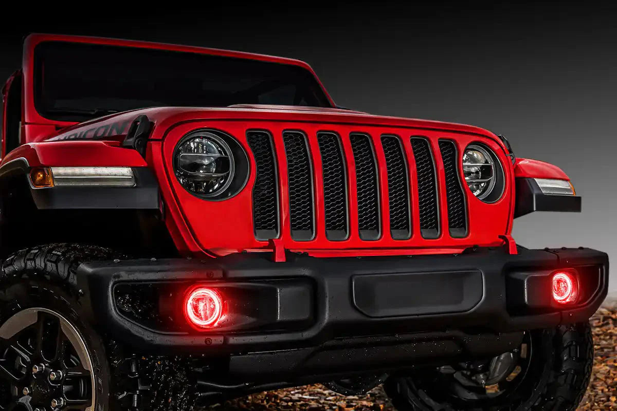 ORACLE Lighting 2020-2025 Jeep Gladiator JT LED Surface Mount Fog Light Halo Kit by ORACLE Lighting